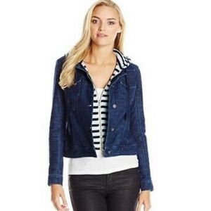 Splendid Hooded demin Jacket -  Size Medium